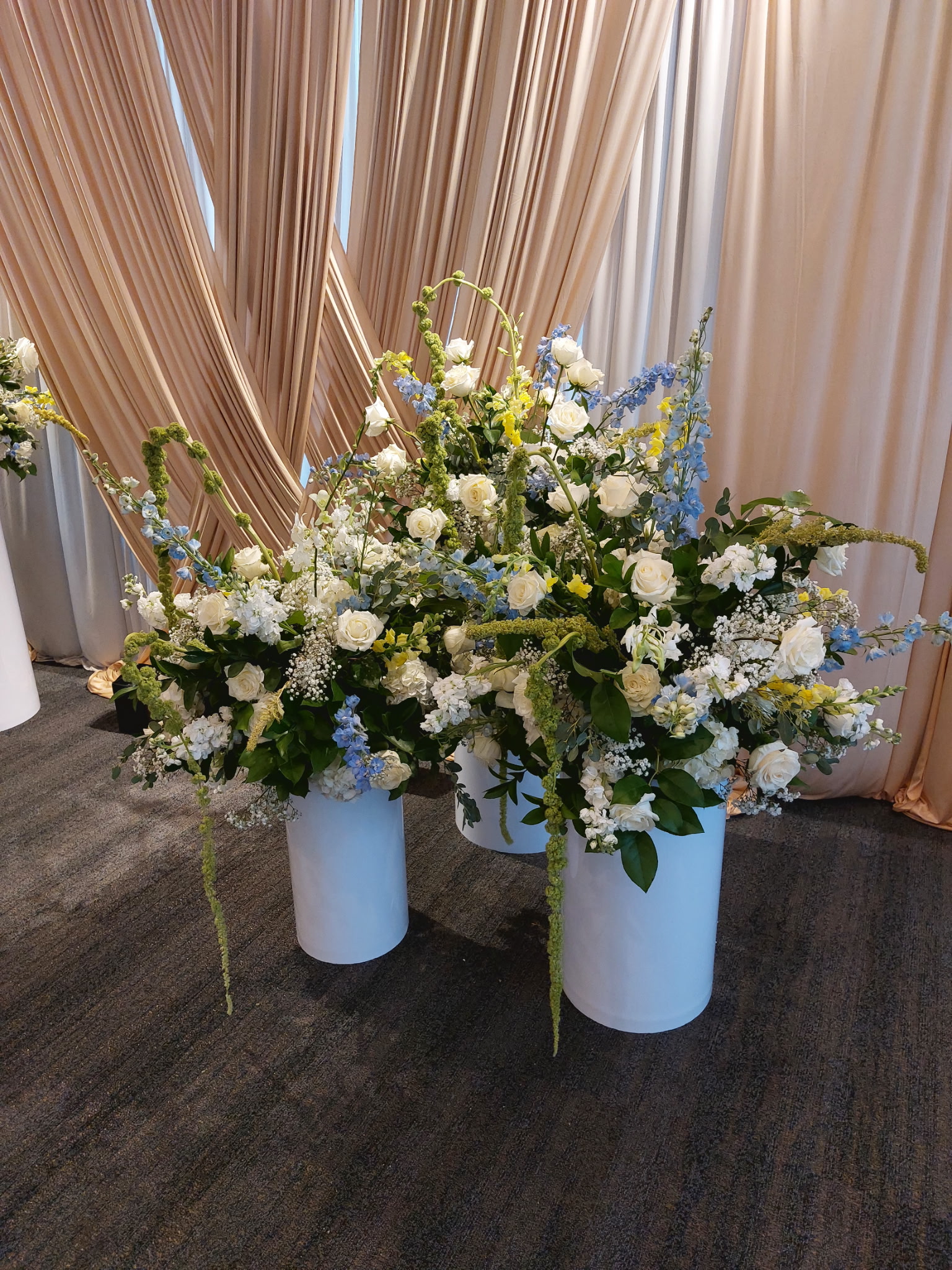 Wedding floral work