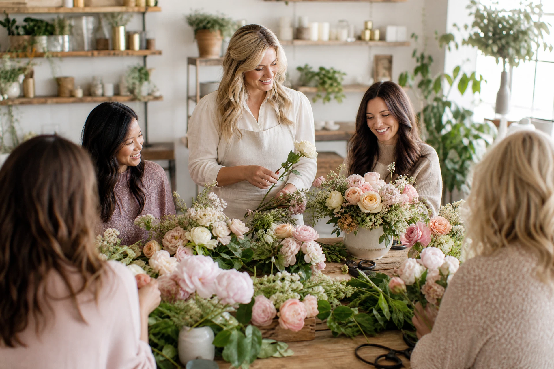 Floral design workshop